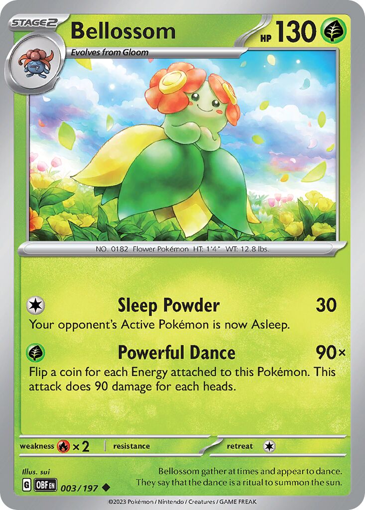 Bellossom [Reverse Holo] #3
