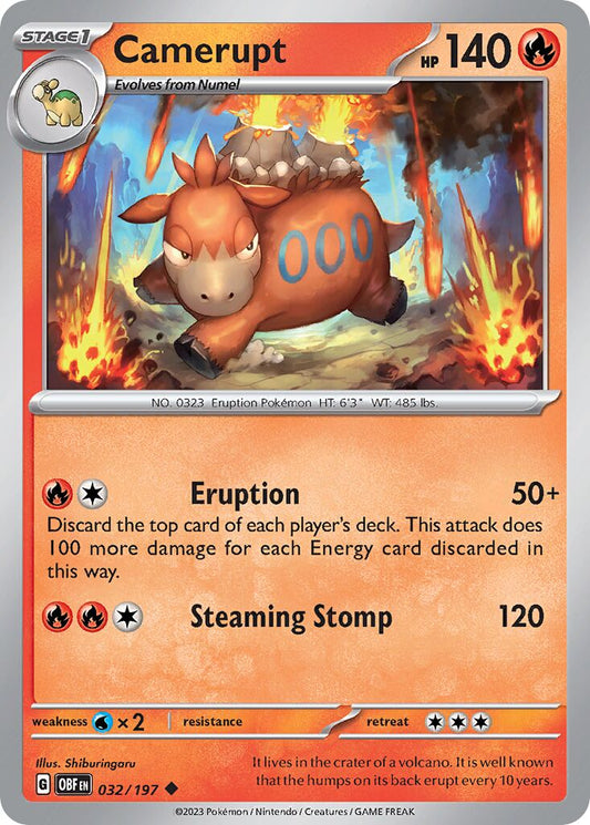 Camerupt [Reverse Holo] #32