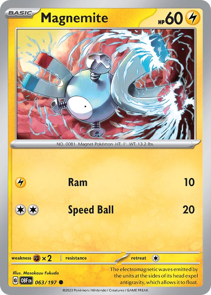 Magnemite [Reverse Holo] #63