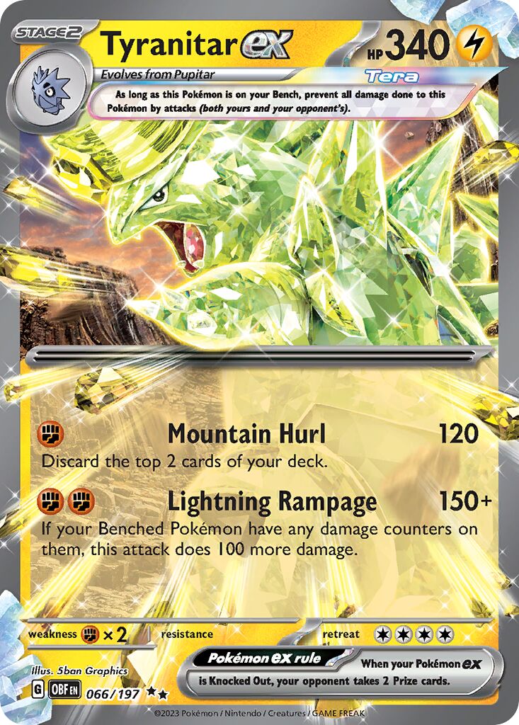 Tyranitar ex #66