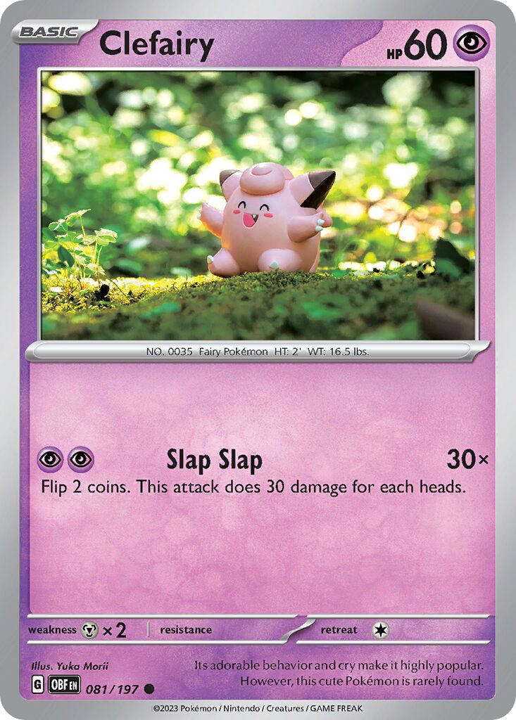 Clefairy [Reverse Holo] #81