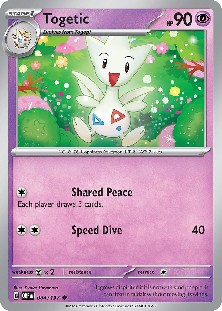 Togetic [Reverse Holo] #84